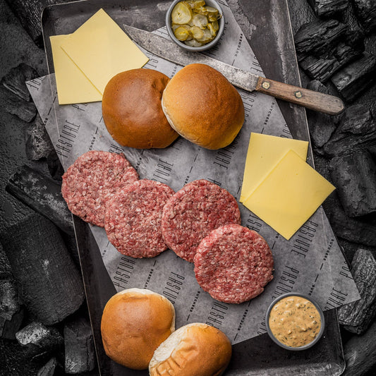 Ultimate Burger Bundle Box (serves 4)