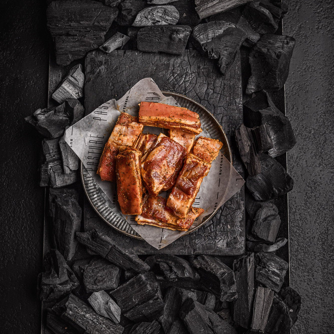 Minty Lamb Ribs (approx 250g)